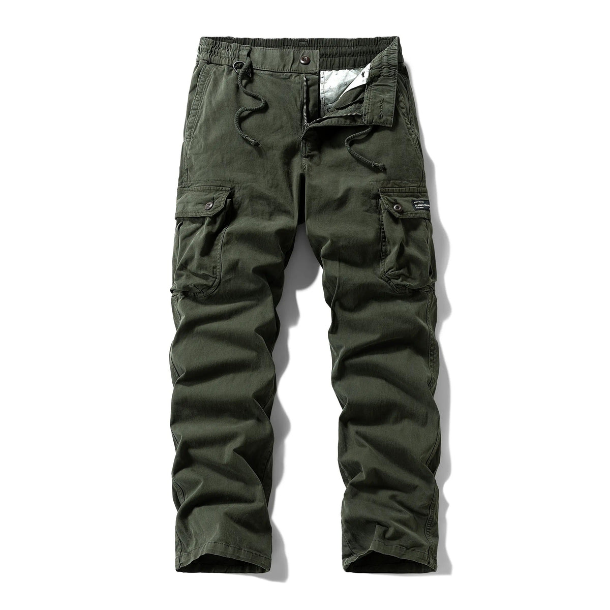 Men's Washed Vintage Loose Tapered Work Pants
