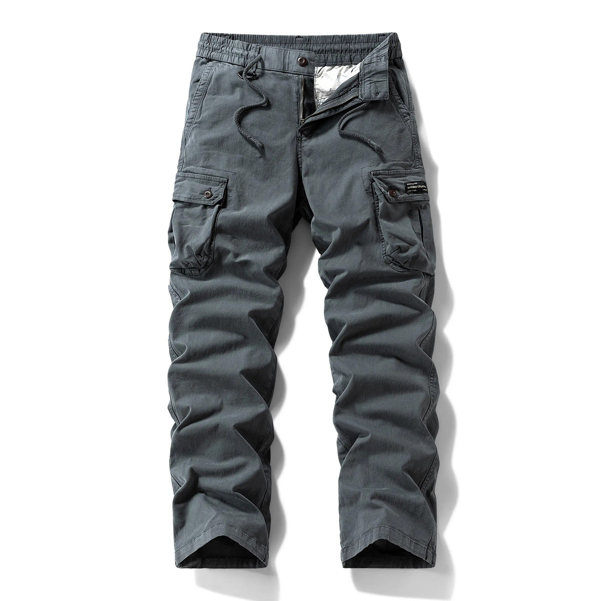 Men's Washed Vintage Loose Tapered Work Pants